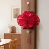 Red pomegranate-shaped decorative items for home furnishings, creative soft furnishings for living rooms and bedrooms details Picture